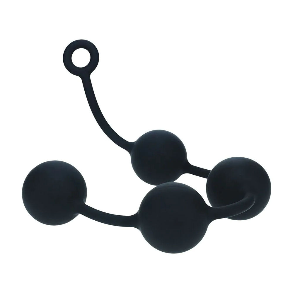 LEVELZ Round Anal Balls - XXL - 60mm -  52.5 cm XXL Anal Beads