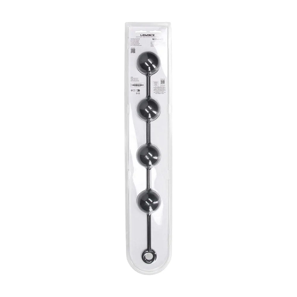 LEVELZ Round Anal Balls - XXL - 60mm -  52.5 cm XXL Anal Beads