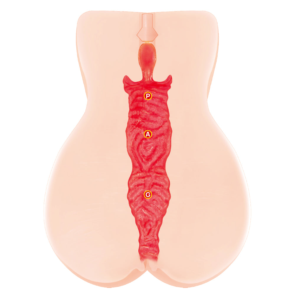 Kokos Vanilla Onahole 004 -  Dual Layer Vagina Stroker