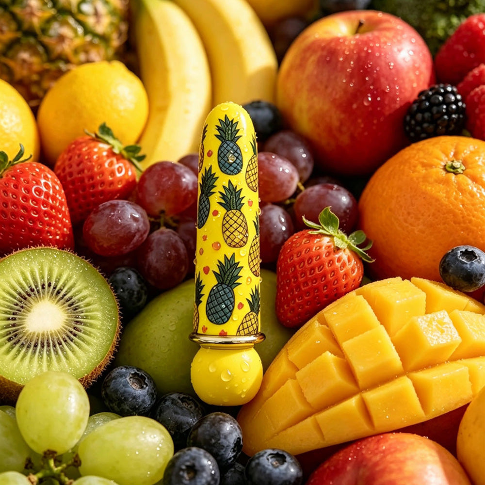 Maia KONA - Pineapple  10 cm USB Rechargeable Powerful Bullet