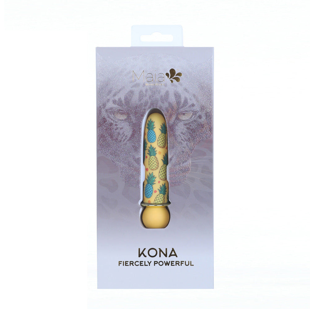 Maia KONA - Pineapple  10 cm USB Rechargeable Powerful Bullet