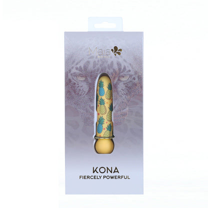 Maia KONA - Pineapple  10 cm USB Rechargeable Powerful Bullet