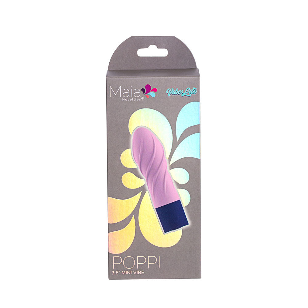 Maia POPPI - Light  8.9 cm USB Rechargeable Bullet