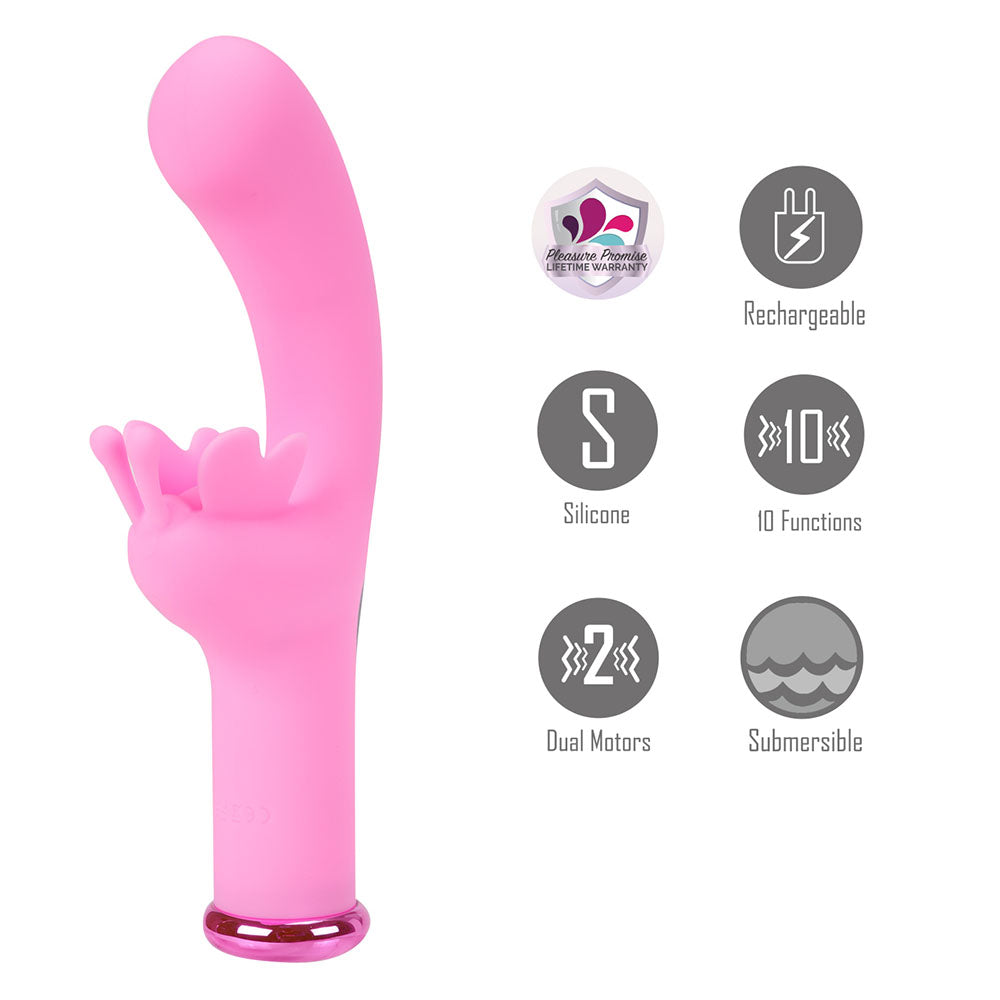 Maia MYLA -  -  15.9 cm USB Rechargeable Butterfly Vibrator