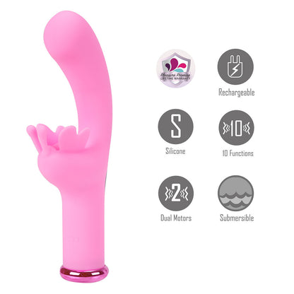 Maia MYLA -  -  15.9 cm USB Rechargeable Butterfly Vibrator
