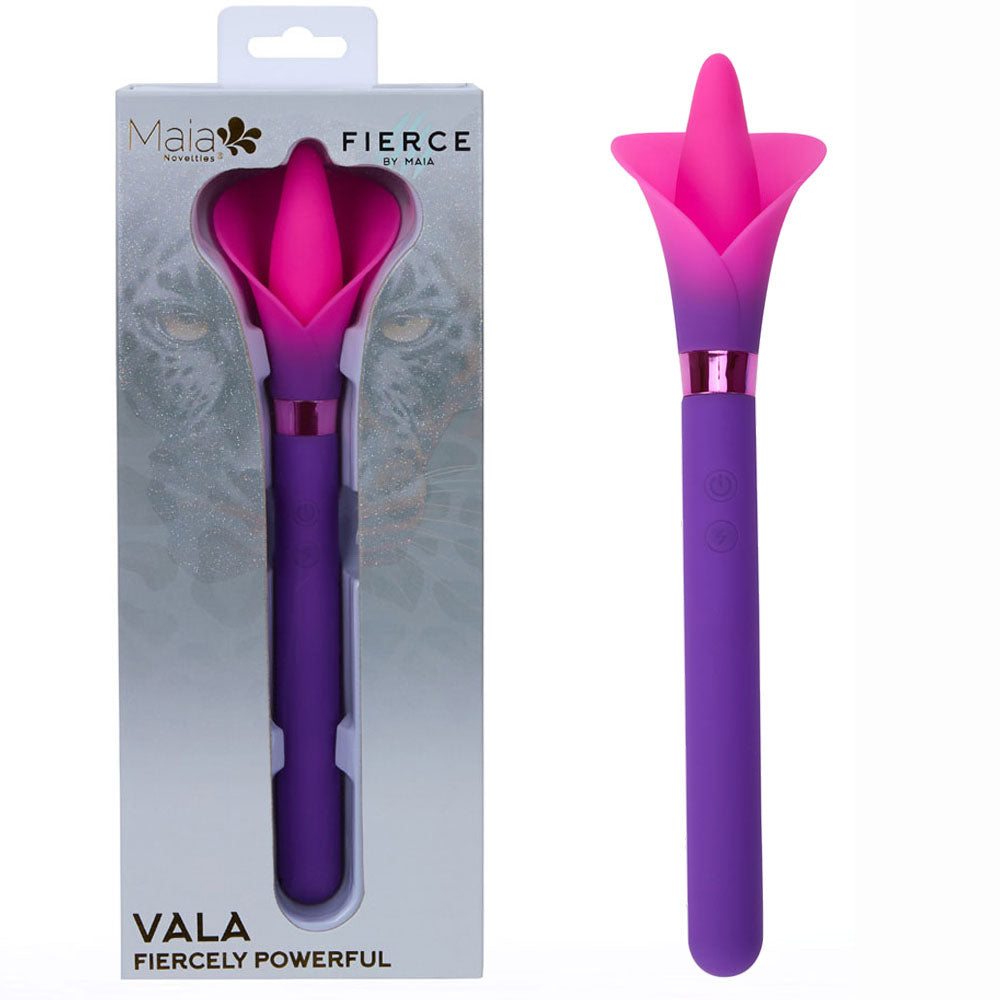 Maia VALA -  - /Pink 22.2 cm USB Rechargeable Flower Vibrator