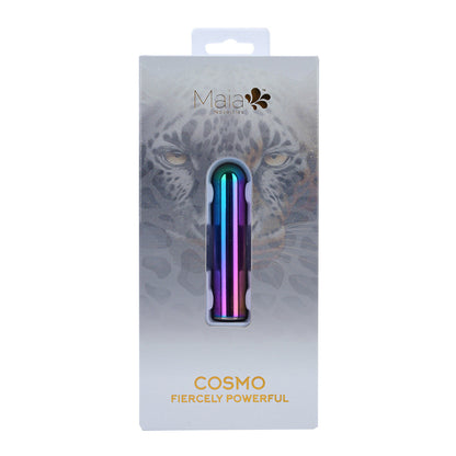 Maia COSMO - Metallic  8.9 cm USB Rechargeable Bullet