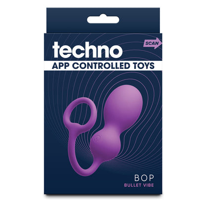 Techno - Bop -  USB Rechargeable Vibrating Kegel Exerciser with App Contol
