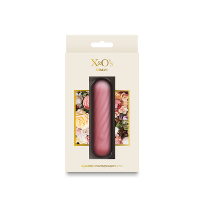 X & O's Crave - Light  - Light  10.5 cm USB Rechargeable Bullet