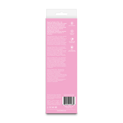 Pretty in  Sugar -  -  21 cm USB Rechargeable Flexible Vibrator