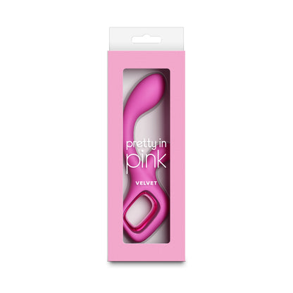 Pretty in  Velvet -  -  18.7 cm USB Rechargeable Rabbit Vibrator