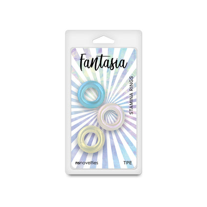 Fantasia - Stamina Rings - Multicolour -  Cock Rings - Set of 3