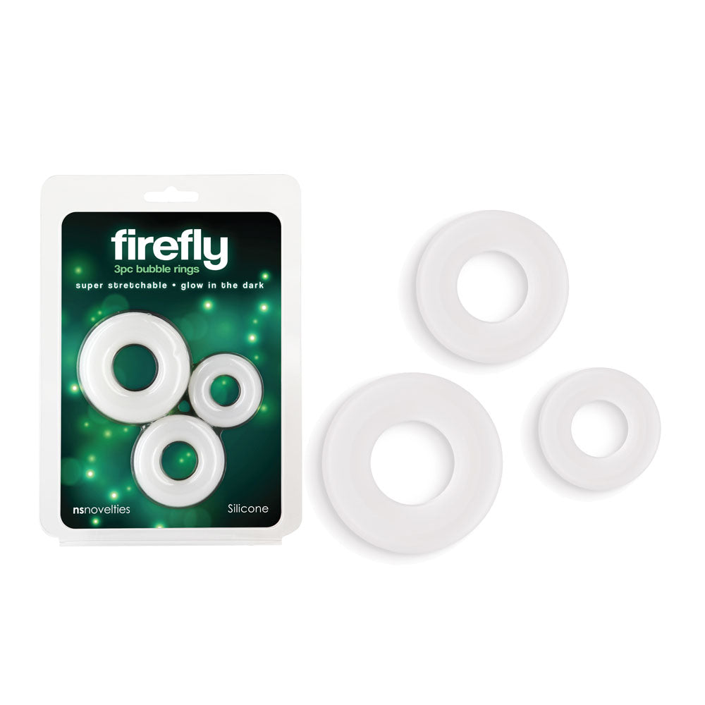 Firefly - 3pc Bubble Rings -