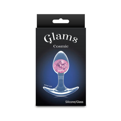 Glams Cosmic - Small -  - Clear/ 8.1 cm Small Butt Plug