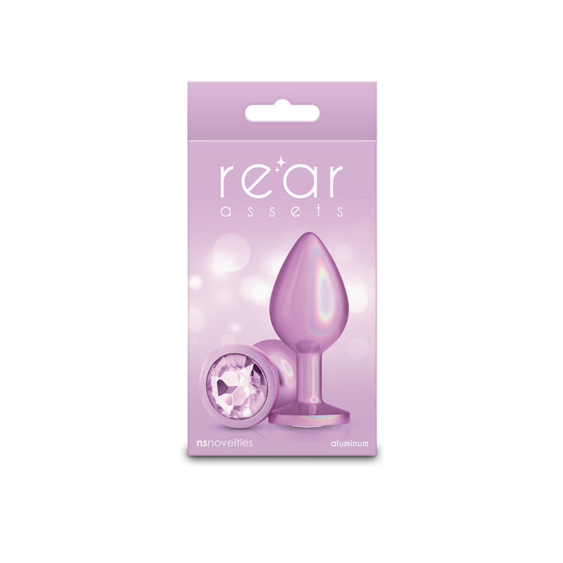 Rear Assets Iridescent  - Medium - Iridescent  8.2 cm Medium Butt Plug