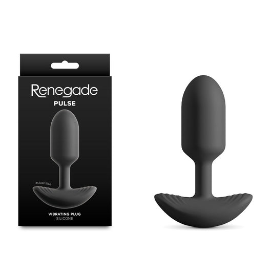 Renegade Pulse -  -  11 cm USB Rechargeable Vibrating Butt Plug