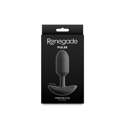 Renegade Pulse -  -  11 cm USB Rechargeable Vibrating Butt Plug