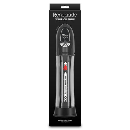 Renegade Warrior Pump -  - /Clear Waterproof Automatic Penis Pump