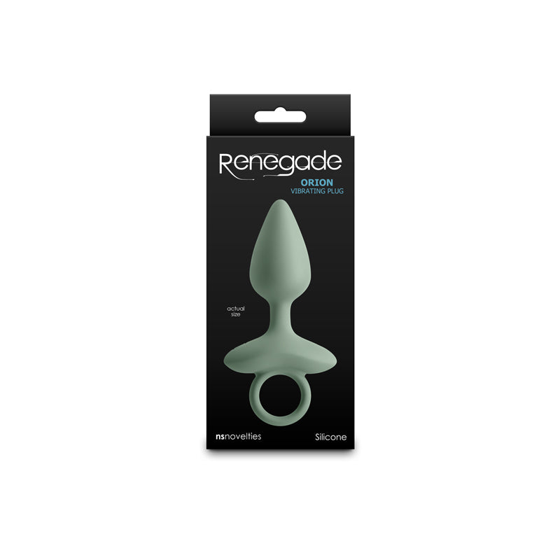 Renegade Orion - Sage -  13 cm USB Rechargeable Vibrating Butt Plug