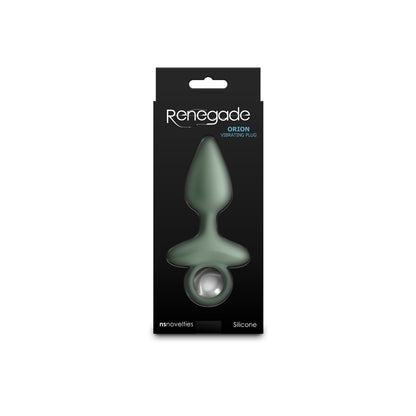 Renegade Orion - Sage -  13 cm USB Rechargeable Vibrating Butt Plug