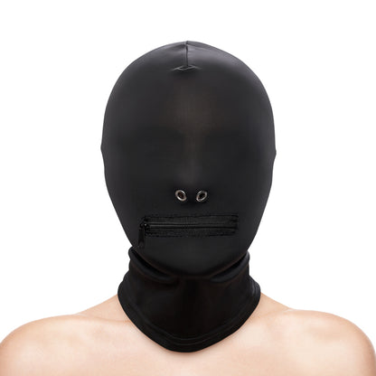 Fetish & Fantasy - Zippered Mouth Hood -