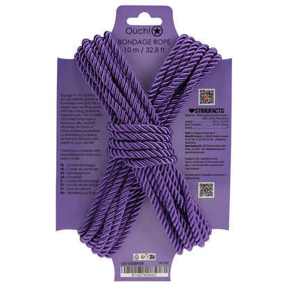 OUCH! Bondage Rope - 10 M -  -  Nylon Bondage Rope - 10 metre Length