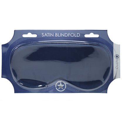 OUCH! Satin Mask - Navy - Navy Blue Eye Mask