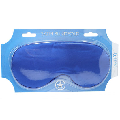 OUCH! Satin Mask - Royal  - Royal  Eye Mask