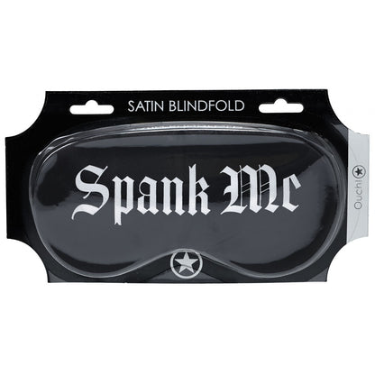 OUCH! Satin Mask - Spank Me -  Printed Eye Mask