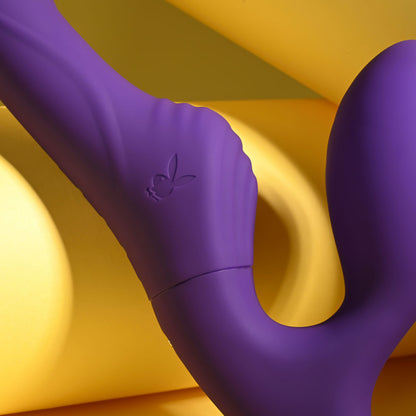 Playboy Pleasure HUG IT OUT -  29 cm USB Rechargeable Strapless Strap-On