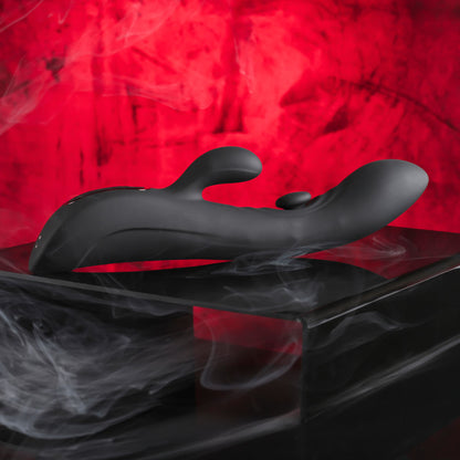 Playboy Pleasure THATS THE SPOT -  23.3 cm USB Rechargeable Rabbit Vibrator with G-Spot Tapper