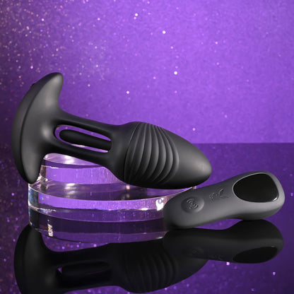 Playboy Pleasure RIM SHOT -  11.4 cm USB Rechargeable Vibrating Butt Plug