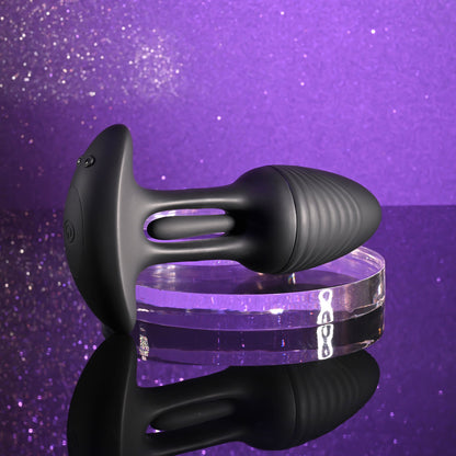 Playboy Pleasure RIM SHOT -  11.4 cm USB Rechargeable Vibrating Butt Plug