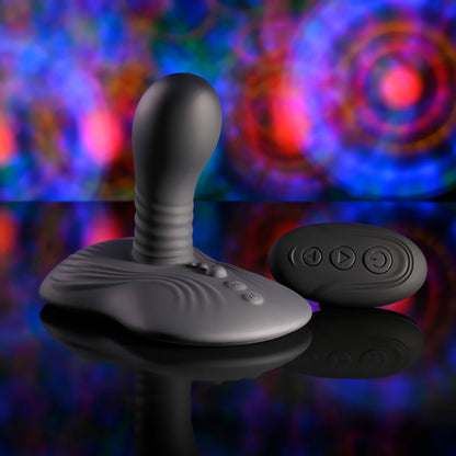 Playboy Pleasure SITTIN & SPINNIN -  USB Rechargeable Spinning Vibrator & Grinder Pad with Remote
