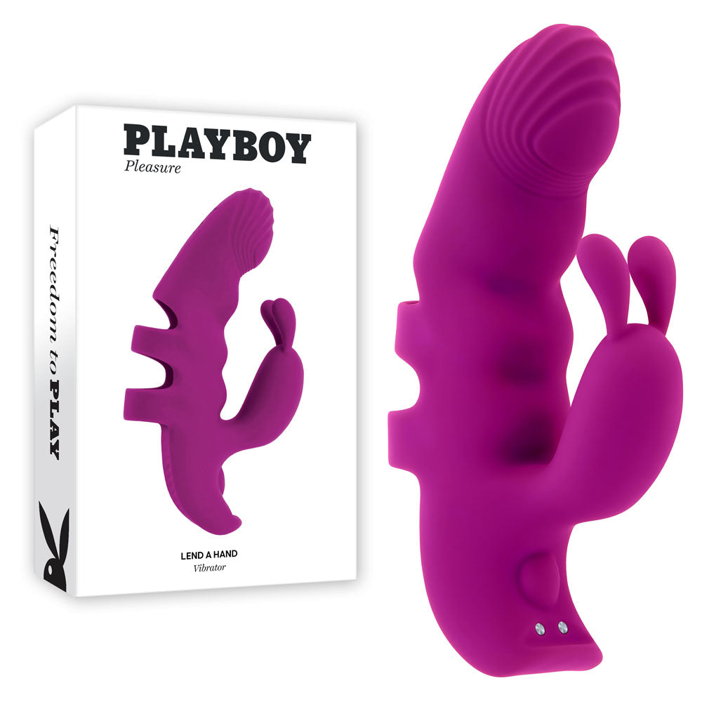 Playboy Pleasure LEND A HAND -  USB Rechargeable Finger Vibrator