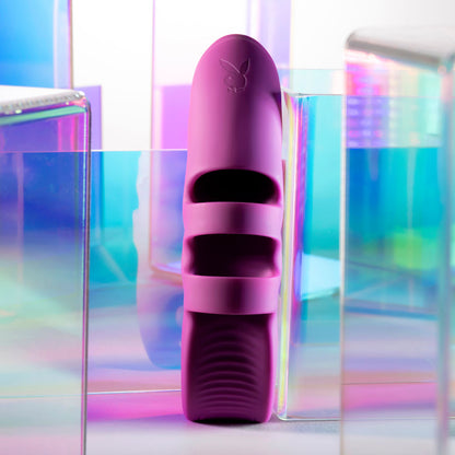 Playboy Pleasure LEND A HAND -  USB Rechargeable Finger Vibrator