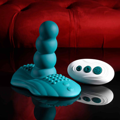 Playboy Pleasure HAVE A SEAT -  USB Rechargeable Rideable Vibrator and Grinder Pad with Remote