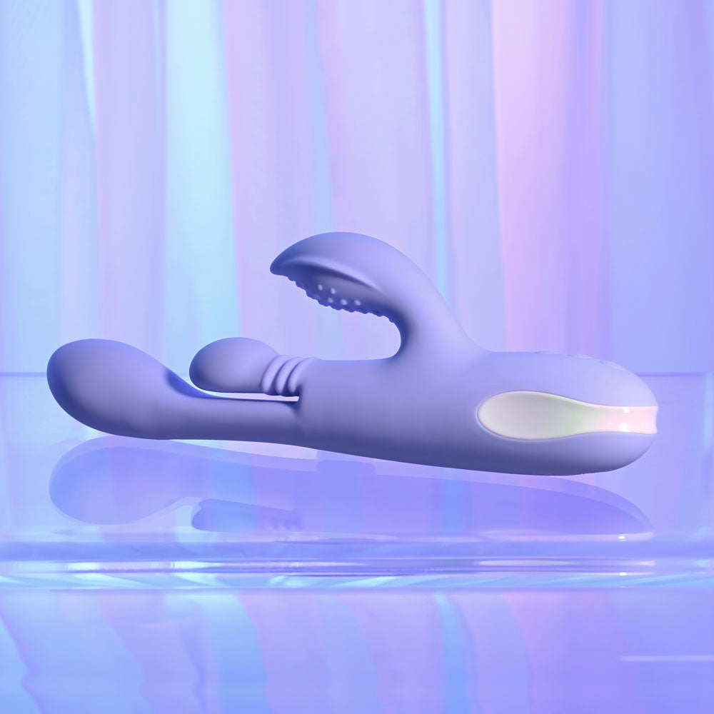 Playboy Pleasure NUBBIN RUBBIN -  24.1 cm USB Rechargeable Thrusting Rabbit Vibrator