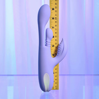 Playboy Pleasure NUBBIN RUBBIN -  24.1 cm USB Rechargeable Thrusting Rabbit Vibrator