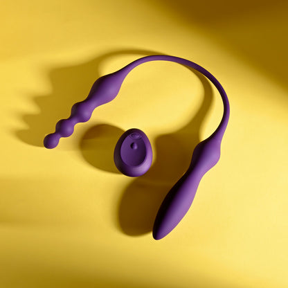 Playboy Pleasure THIS & THAT -  60 cm USB Rechargeable Flexible Dual Ended Vibrator