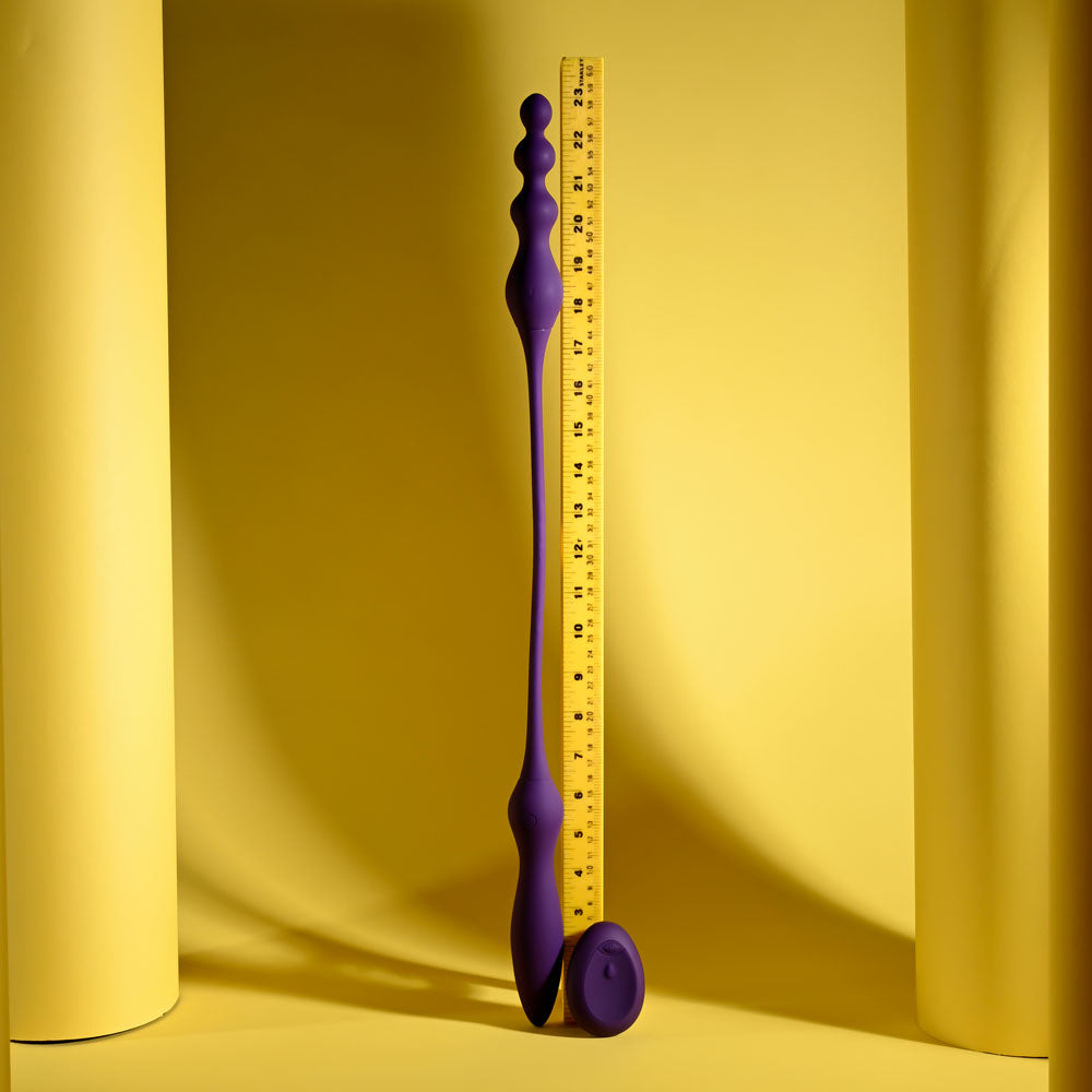 Playboy Pleasure THIS & THAT -  60 cm USB Rechargeable Flexible Dual Ended Vibrator