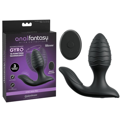 Anal Fantasy Elite Gyro-Milk Pro -  -  USB Rechargeable Gyrating Butt Plug