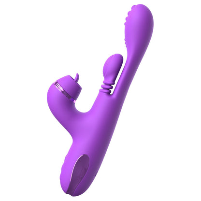 Fantasy For Her IntiMotion Pulse Pro -  24 cm USB Rechargeable Swirling & Flicking Rabbit Vibrator