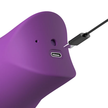 Fantasy For Her Lush Kiss Plush -  -  USB Rechargeable Licking & Sucking Stimulator