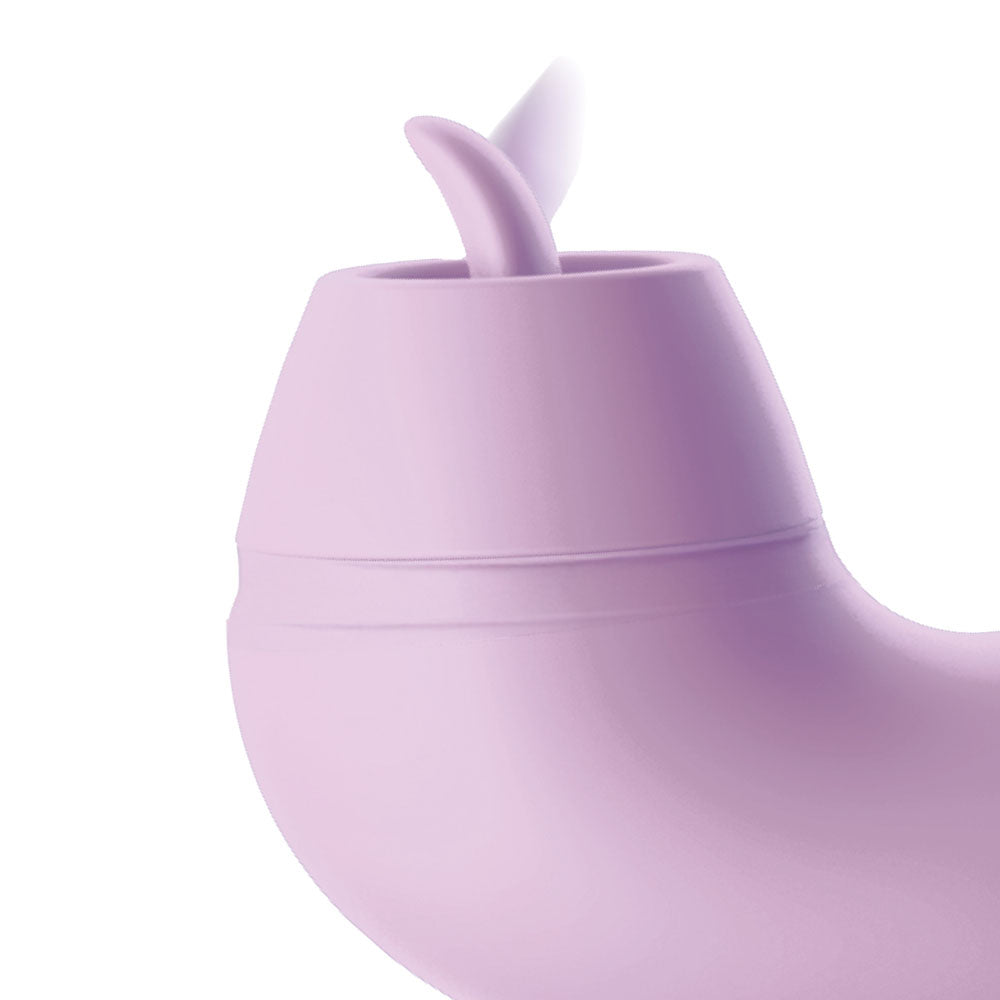 Fantasy For Her G-Touch Pulse Pro -  -  23.4 cm USB Rechargeable Rabbit Vibrator with Flicking Shaft and Tip