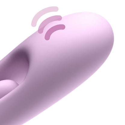 Fantasy For Her G-Touch Pulse Pro -  -  23.4 cm USB Rechargeable Rabbit Vibrator with Flicking Shaft and Tip