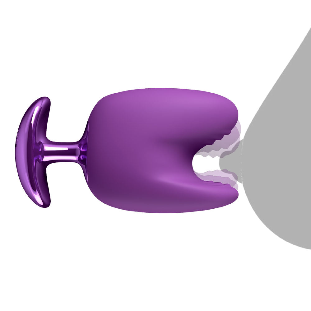Fantasy For Her Luv Bites -  -  USB Rechargeable Vibrating & Biting Stimulator
