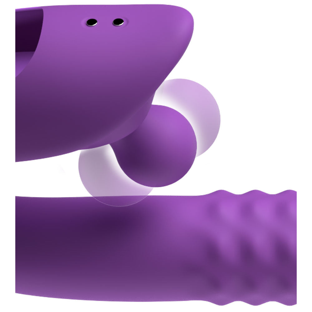 Fantasy For Her Harmoni Pro -  -  17.8 cm USB Rechargeable Throbbing Vibrator