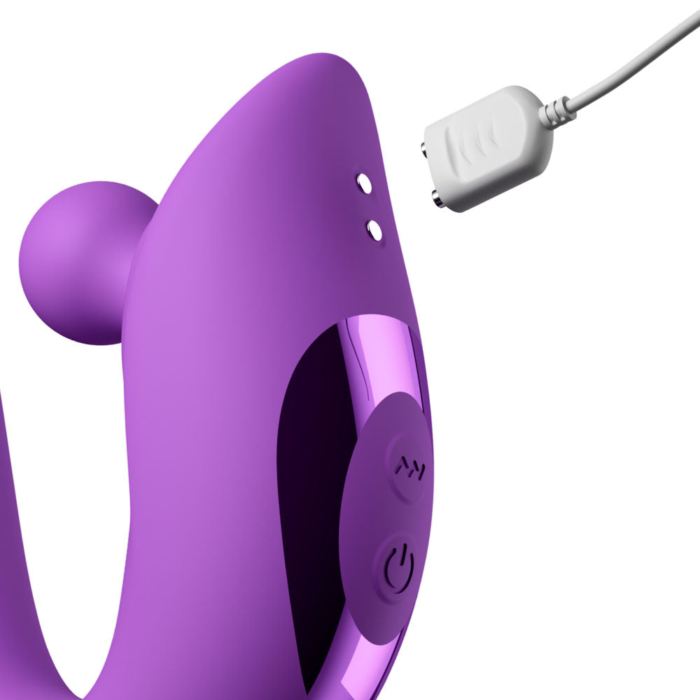 Fantasy For Her Harmoni Pro -  -  17.8 cm USB Rechargeable Throbbing Vibrator