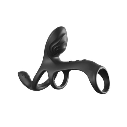 Fantasy C-Ringz Ultimate Couples Cage Max -  USB Rechargeable Vibrating Cock Ring Cage
